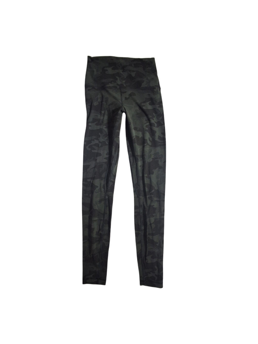 Lululemon Align Leggings Size 4 Camo High Rise Green Ankle Yoga Athletic